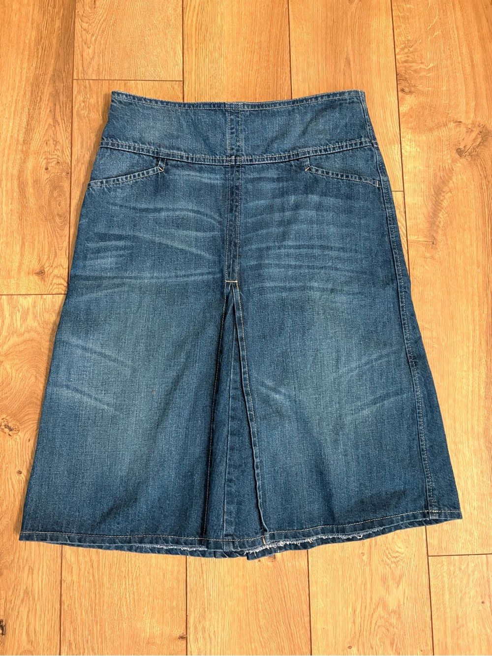 Vintage United Colors of Benetton High-waist Denim Skirt